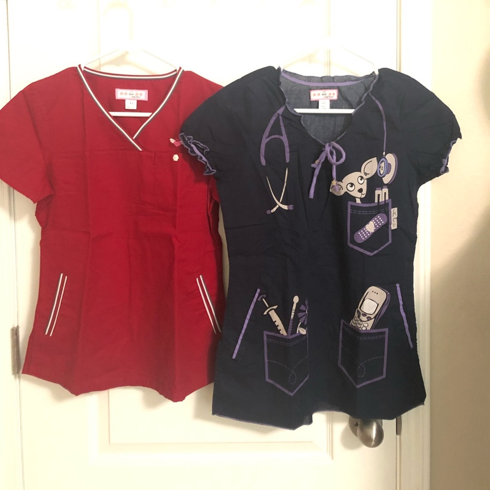 Koi scrub tops